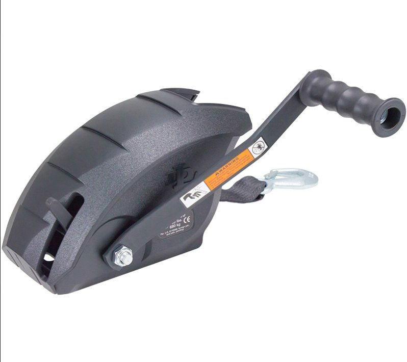 Pulling Winch - DLx1500FC Full Cover 20ft Strap & Hook