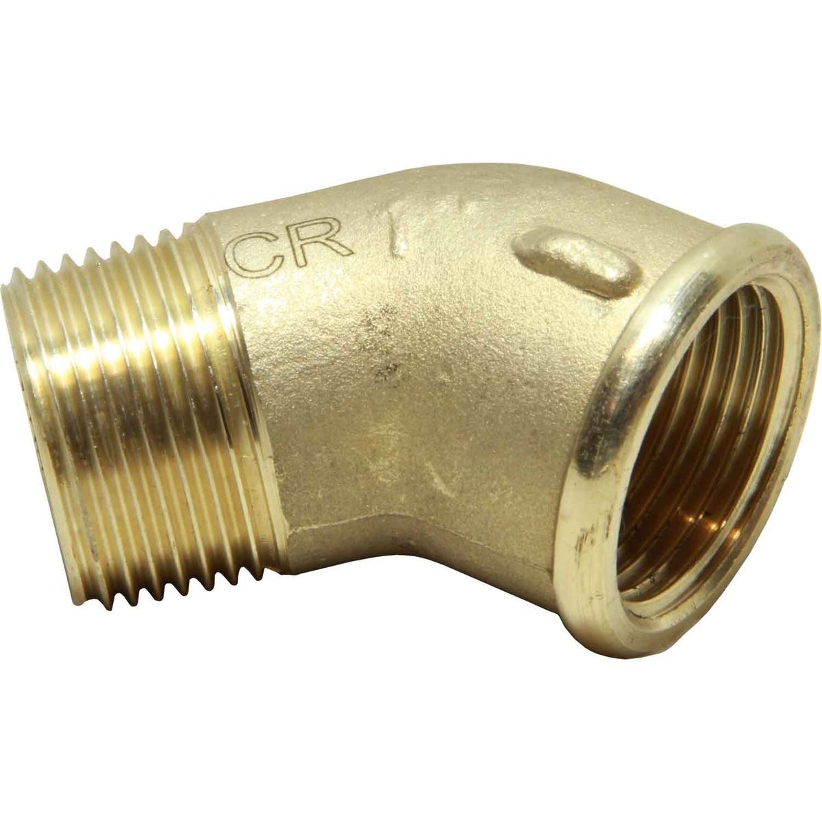 Maestrini DZR Compact 45 Degree Elbow (1" BSPT Male/BSPP Female) 434095