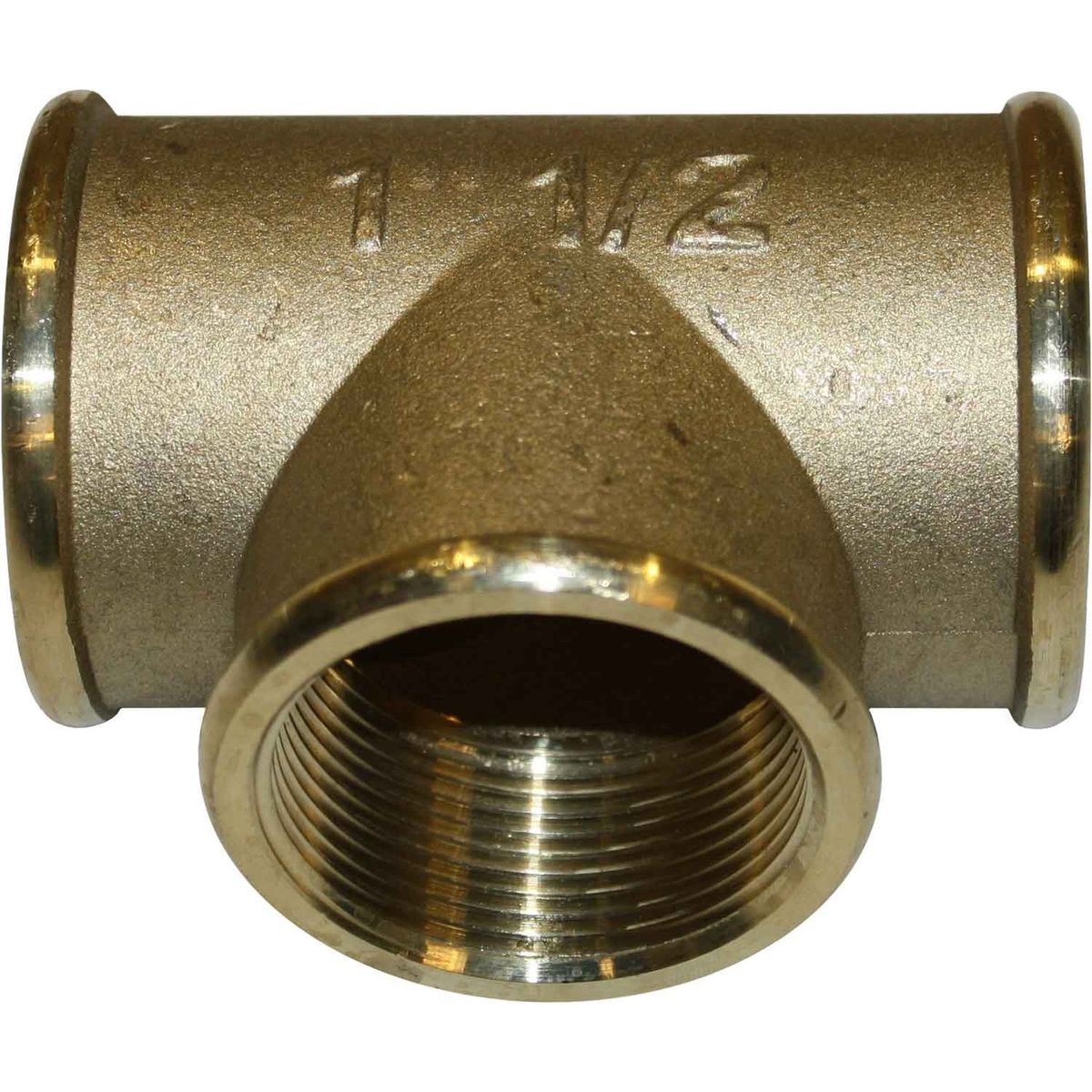Maestrini DZR Equal Tee Fitting (Female Ports / 1-1/2" BSP) 434107