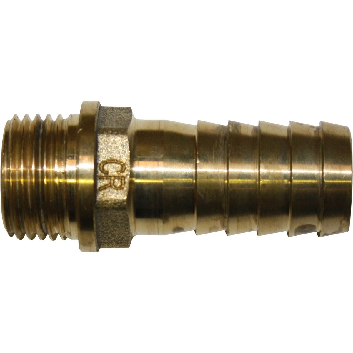 Maestrini DZR Straight Hose Tail (1/2" BSP Male to 19mm Hose) 435038