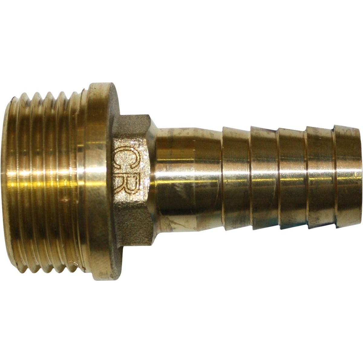 Maestrini DZR Straight Hose Tail (1" BSP Male to 19mm Hose) 435052