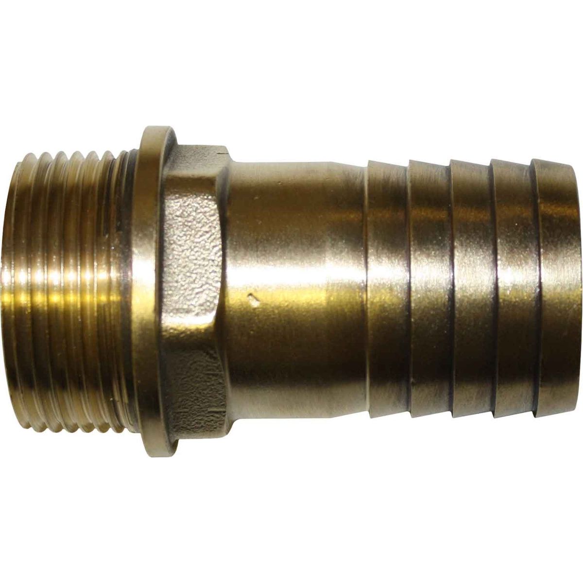 Maestrini DZR Straight Hose Tail (1-1/4" BSP Male to 38mm Hose) 435066