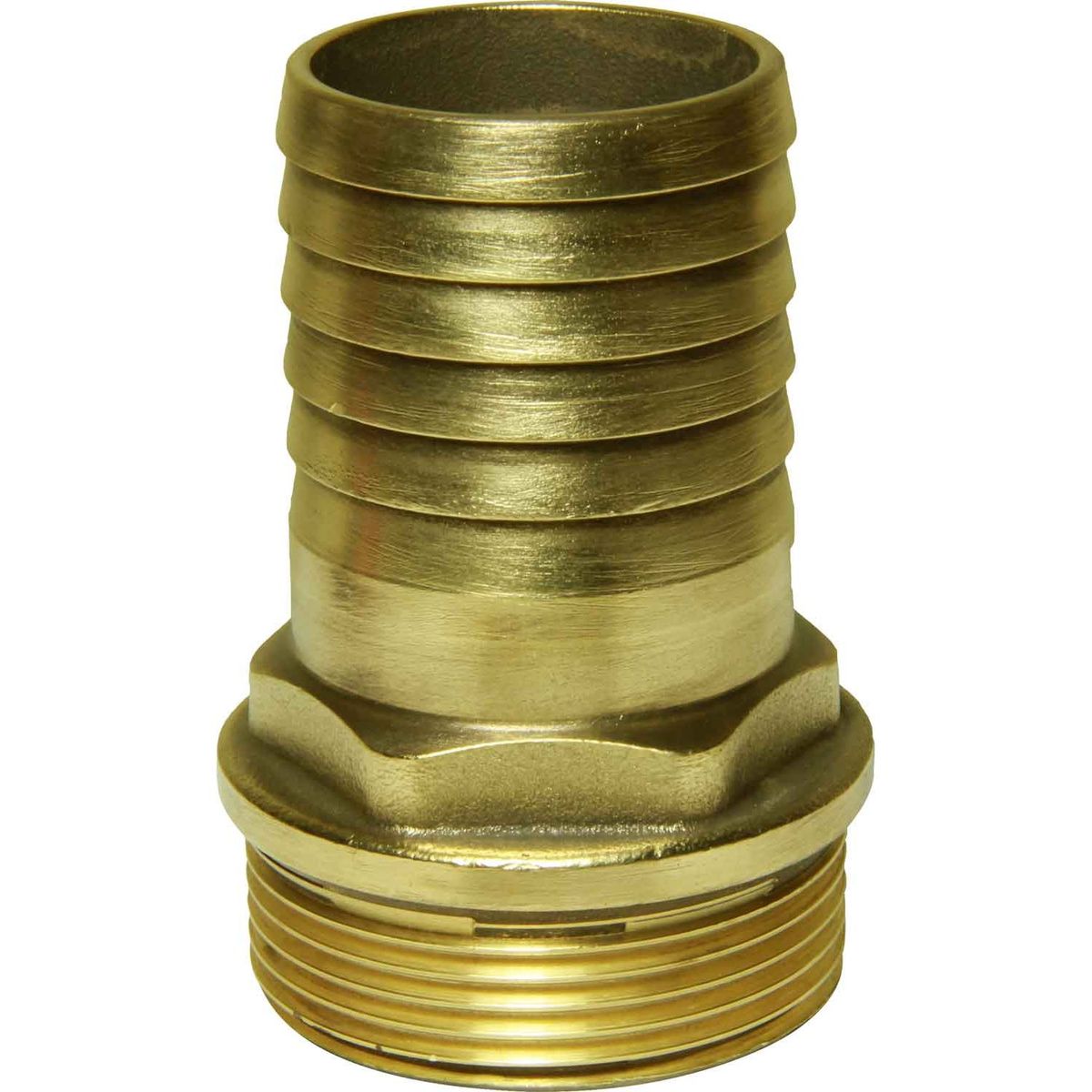 Maestrini DZR Straight Hose Tail (1-1/2" BSP Male to 39mm Hose) 435075