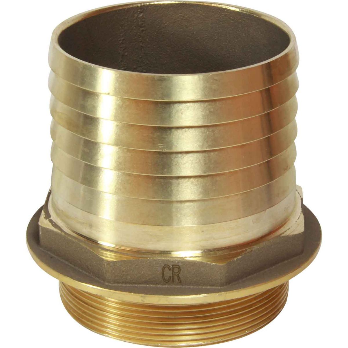 Maestrini DZR Straight Hose Tail (4" BSP Male to 100mm Hose) 435099
