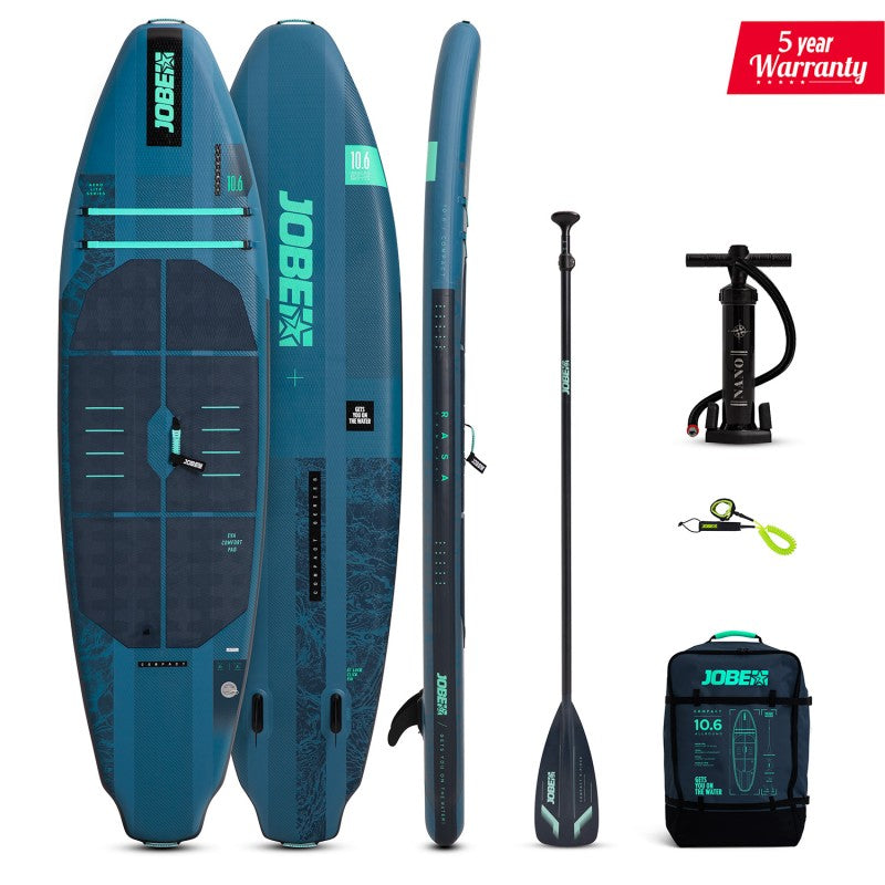 Jobe Aero Rasa Compact SUP Board 10.6 Package 486426002-PCS.