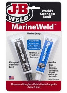 MarineWeld, Marine Epoxy Tubes 28g - Dark Grey