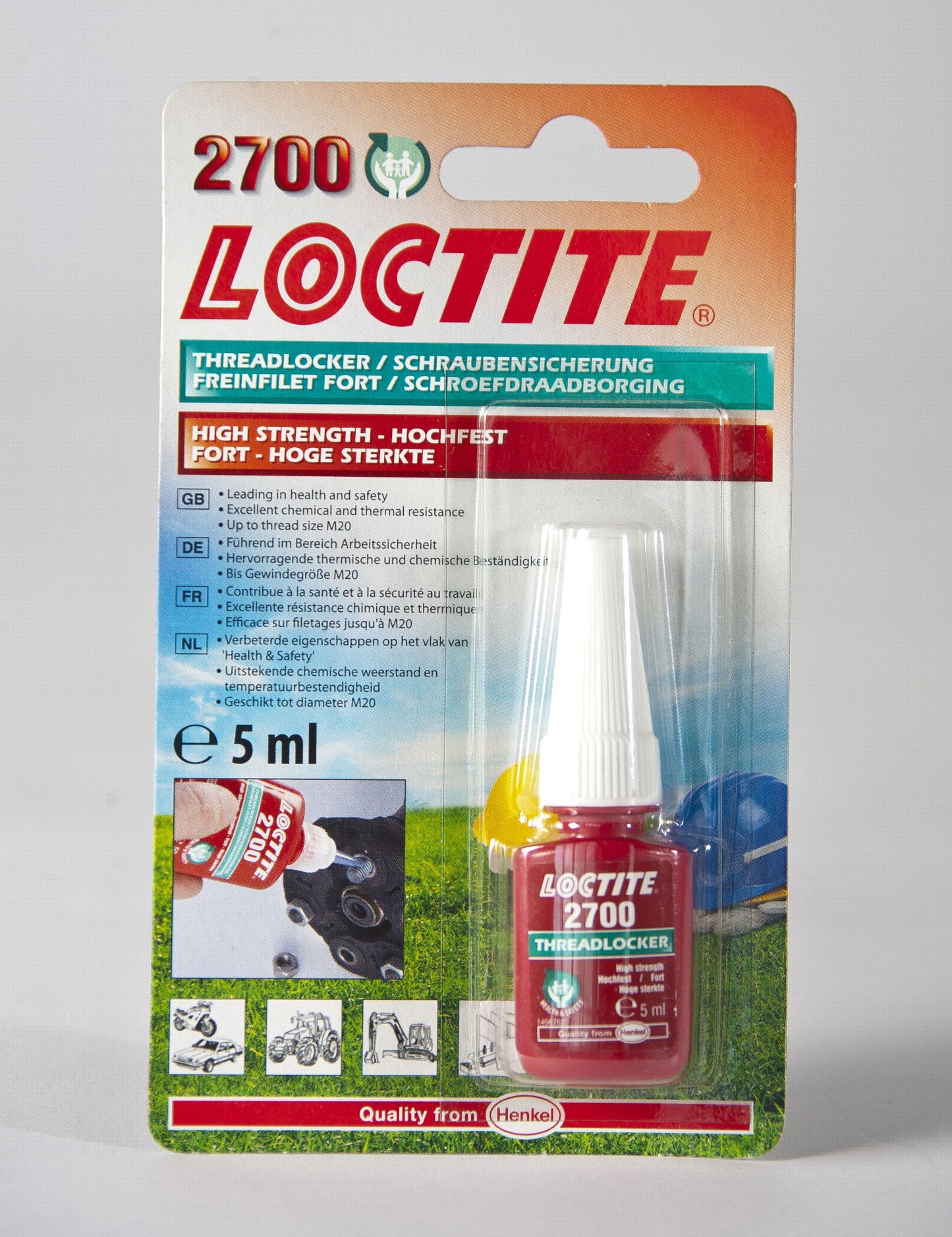 Loctite Loctite 2700 High Strength Threadlocker - 5ml