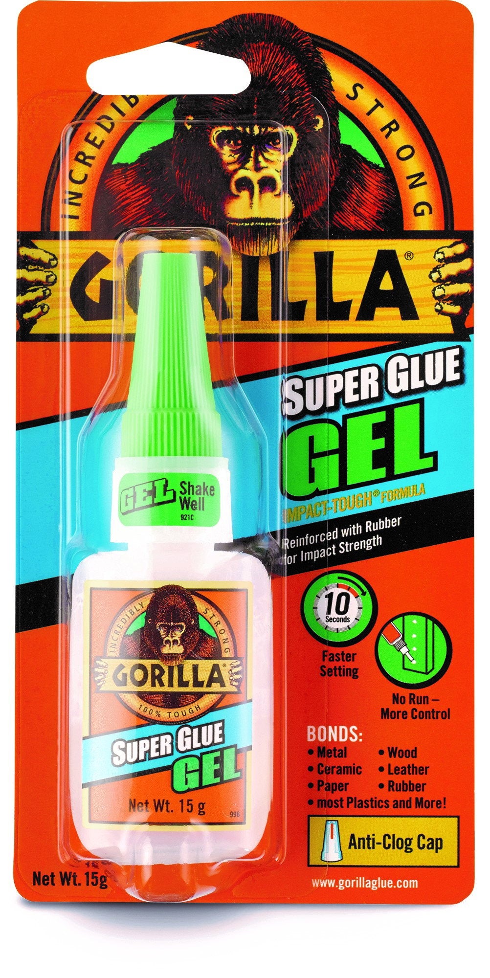 Gorilla Glue Gorilla Superglue 15g Gel