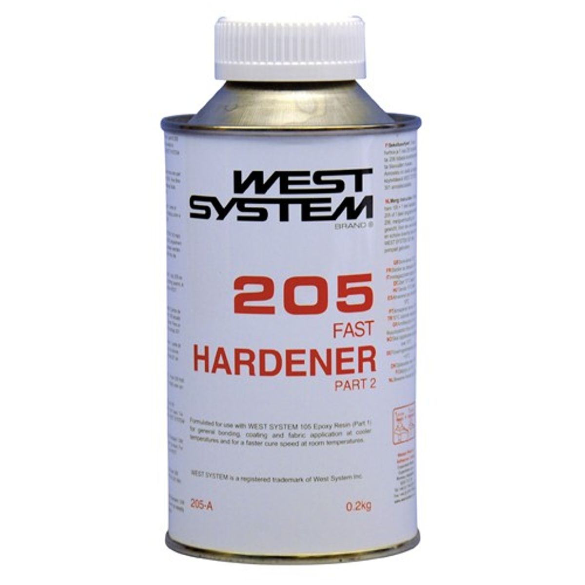 West System 205B Fast Hardener (1kg) 5-65008