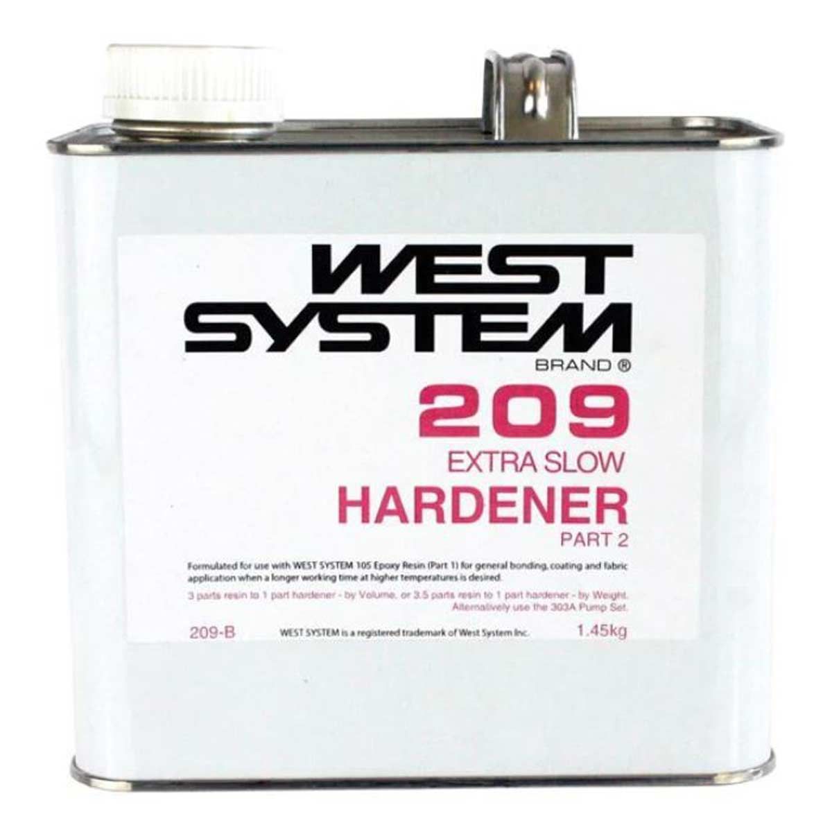 West System 209B Tropical Hardener 1.45kg (3:1) 5-65023