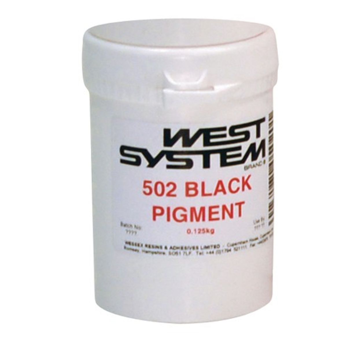 West System 502 Black Pigment Additive (125g) 5-65167