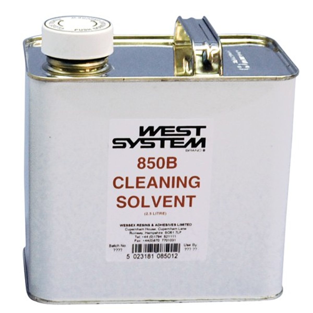 West System 850B Cleaning Solvent (2.5L) 5-65318