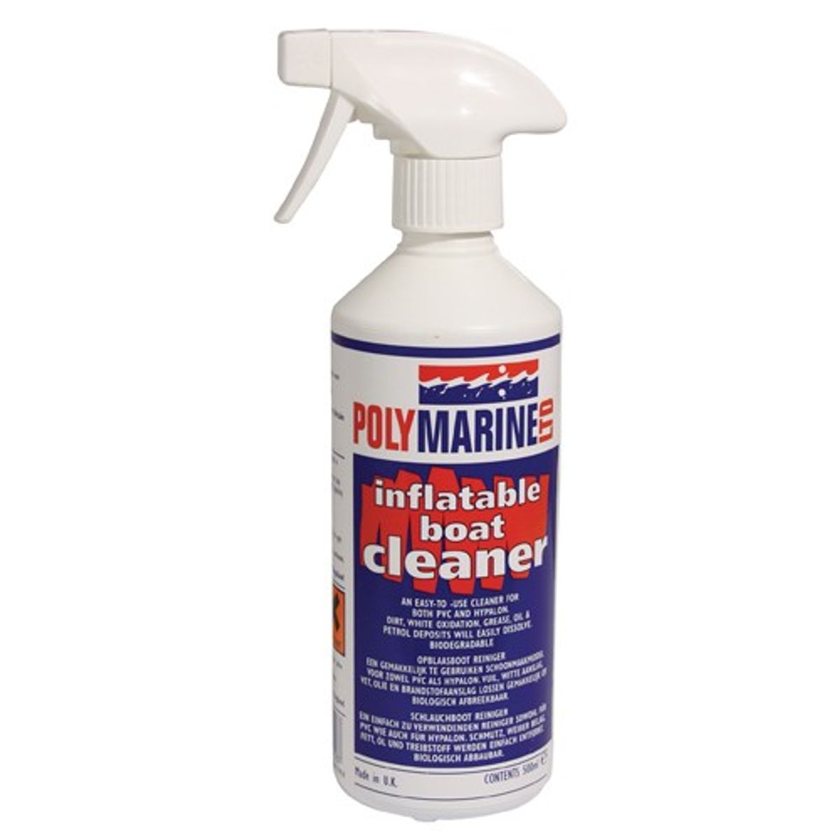 Polymarine Inflatable Boat Cleaner (500ml) 5-81310