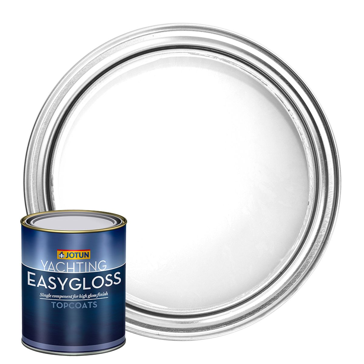 Jotun Leisure EasyGloss Topcoat Paint in White (1 Litre) 5-83050/1.0