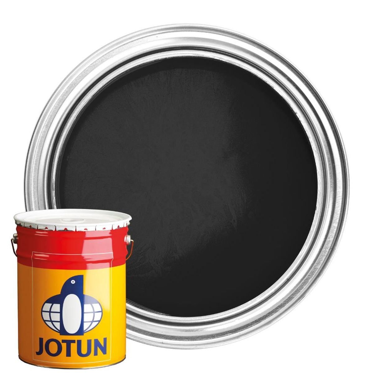 Jotun Commercial Hardtop XP Top Coat Paint in Black (5 Litre / 2 Part) 5-83448/5