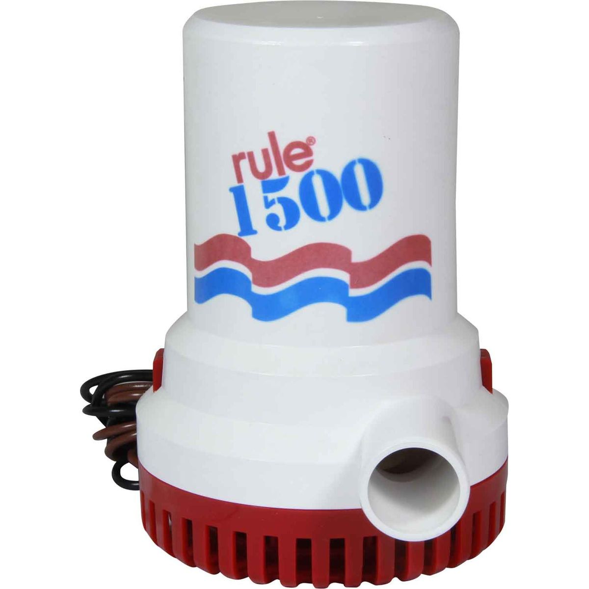 Rule 02-6 1500 Submersible Bilge Pump (12V / 94 LPM / 28mm Hose / 6ft) 504103