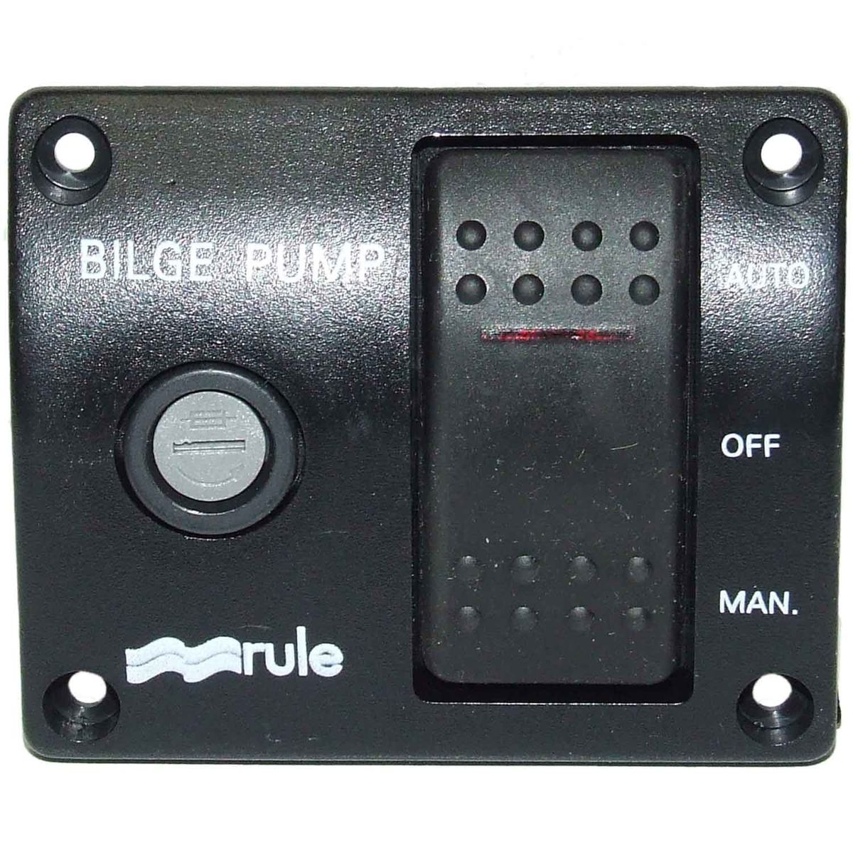 Rule 3 Way Bilge Pump Switch Panel (24V/32V) 504193