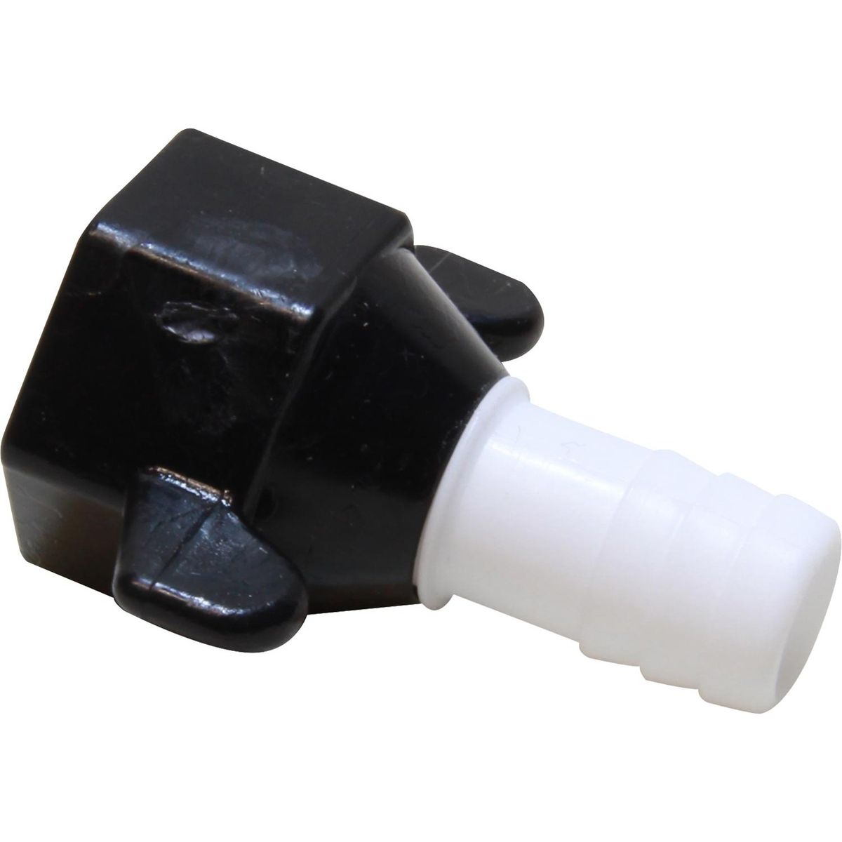 SHURflo Straight Wing Nut Fitting 1/2" NPT Female to 13mm ID Hose 509921
