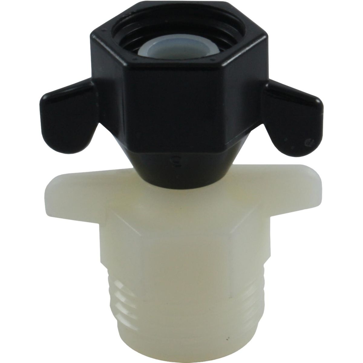 SHURflo Straight Garden Hose Fitting 3/4" GHT Male to 1/2" NPT Female 509931