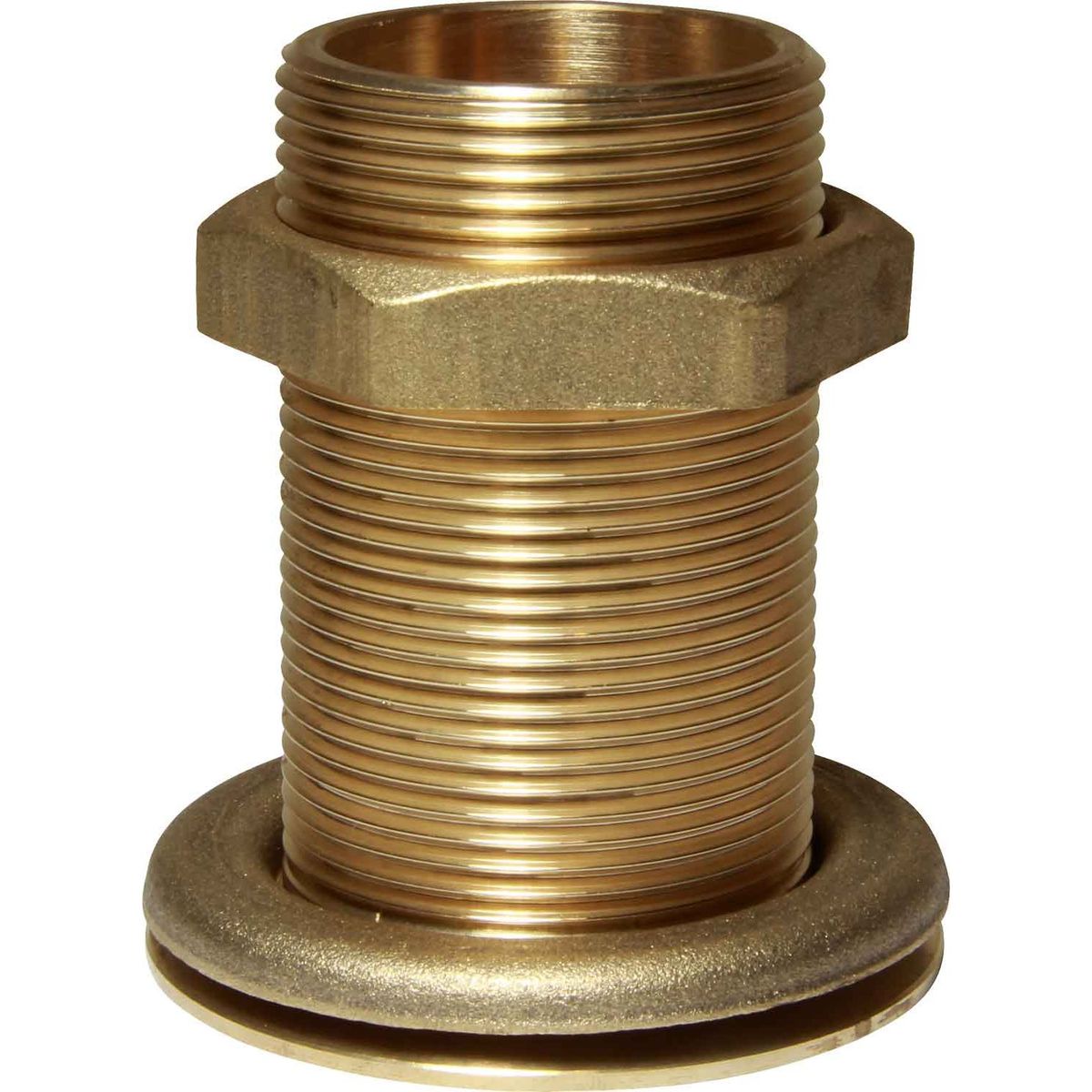 Maestrini Brass Countersunk Deck Drain (1-1/2" BSP Thread) 511007