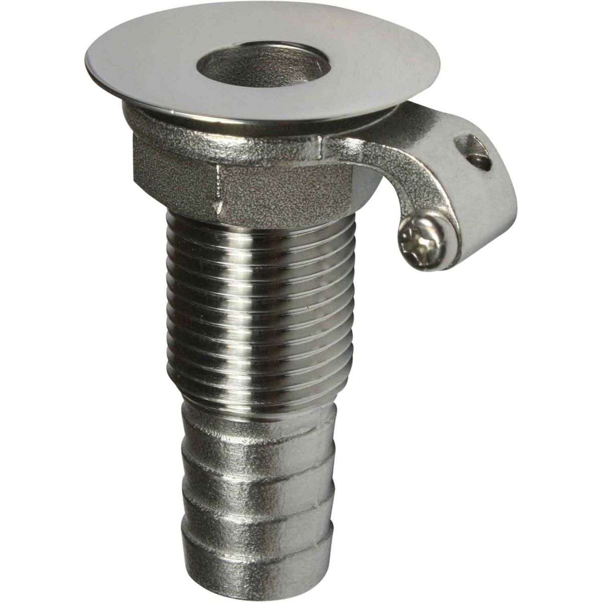 Osculati Stainless Steel 316 Flush Deck Drain (19mm Hose) 511034