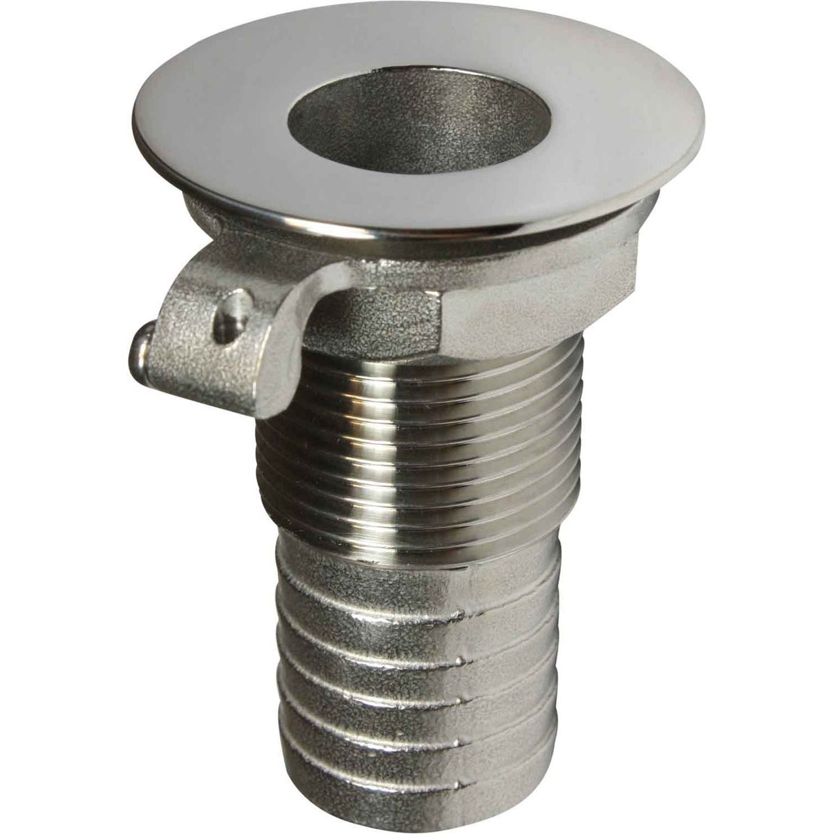 Osculati Stainless Steel 316 Flush Deck Drain (30mm Hose) 511036