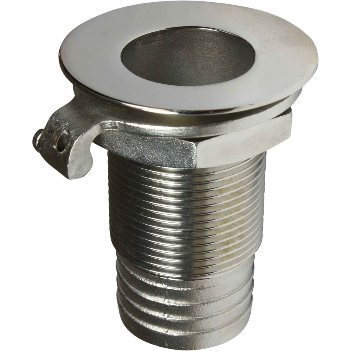 Osculati Stainless Steel 316 Flush Deck Drain (38mm Hose) 511037