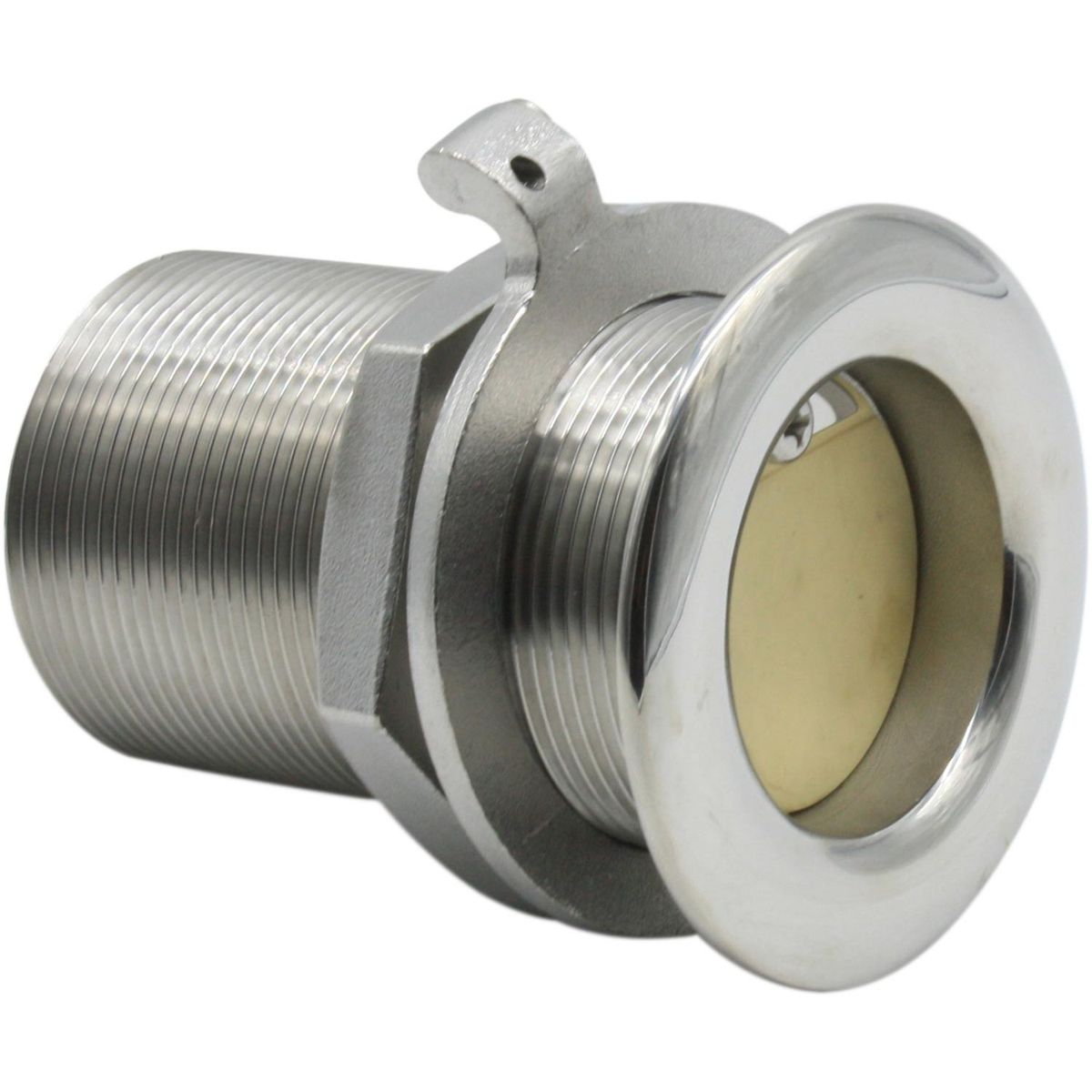Osculati Stainless Steel Through Hull Scupper (2" Thread) 515008