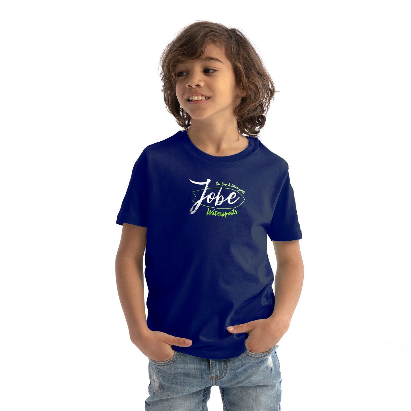 Jobe Casual T-Shirt Kids French Navy 565125002-98/104