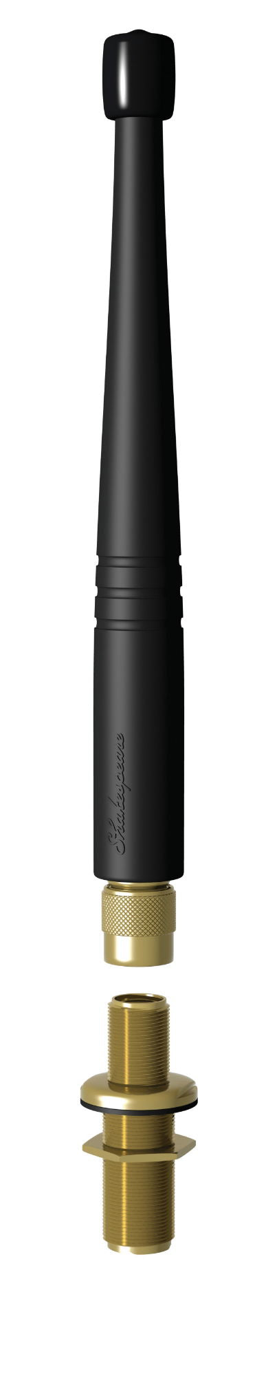 Shakespeare Rubber Duck Quick-Connect Helical Antenna 0.2m, Mount Kit