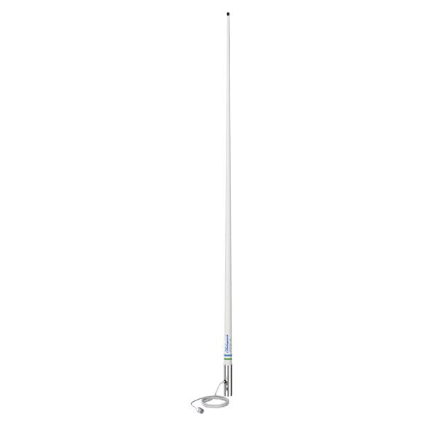 Shakespeare +Fibreglass VHF Antenna 1.2m, Chrome Ferrule, 4.5m RG58