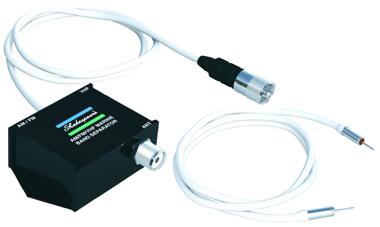 Shakespeare Marine Band Separator AM/FM /VHF for All Marine Receivers