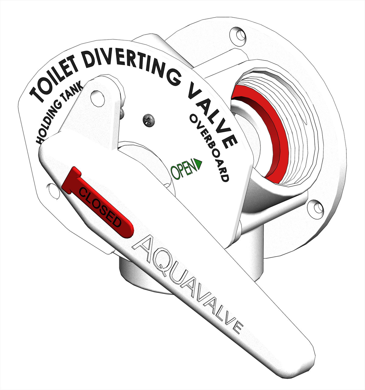 TruDesign Aquavalve (Y Valve) White