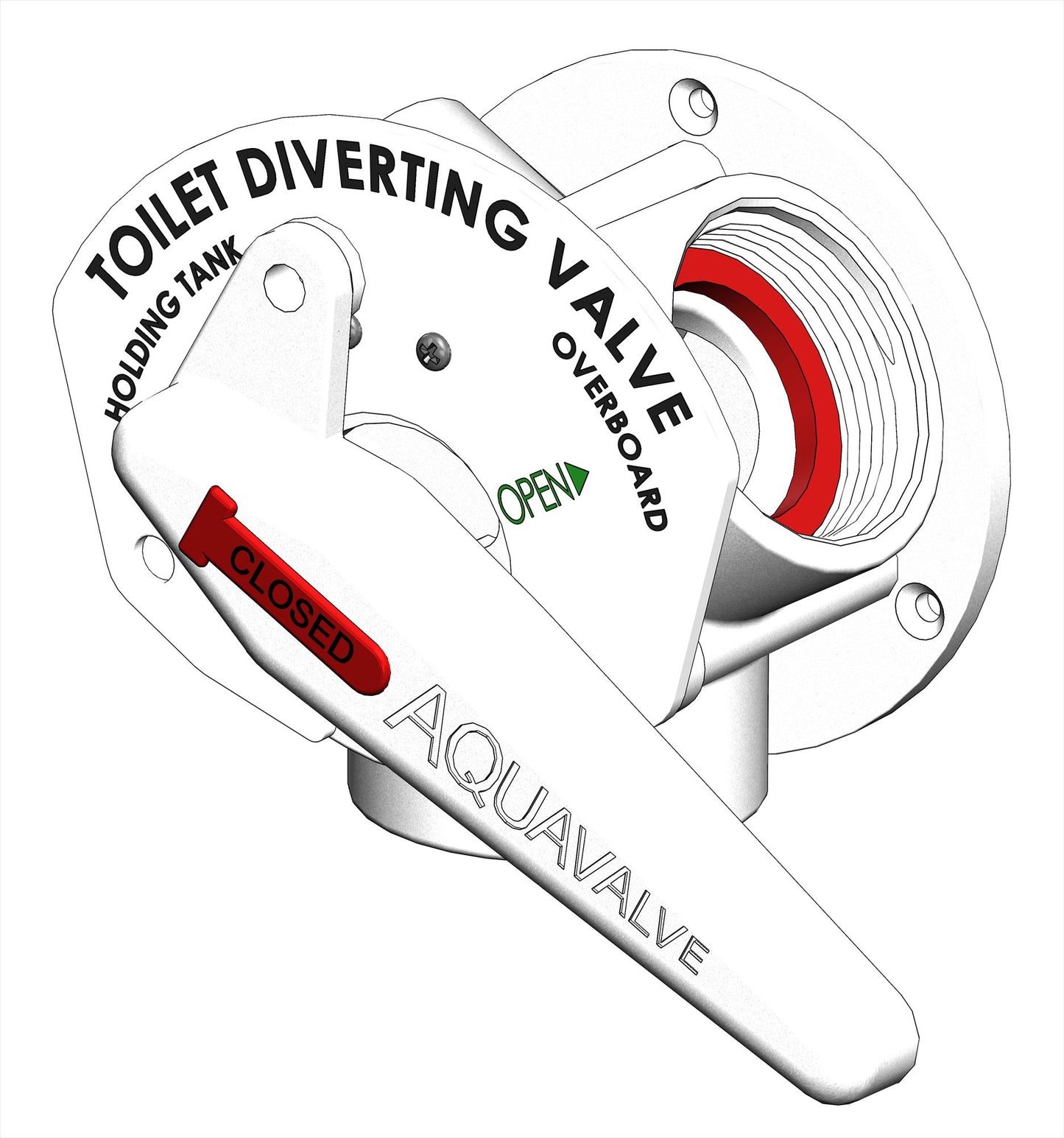 TruDesign Aquavalve (Y Valve) White