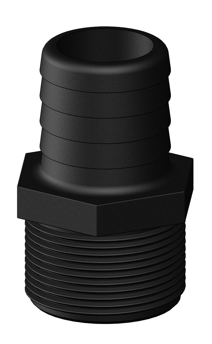 TruDesign Hose Tail 38mm 1½” BSP Male Thread