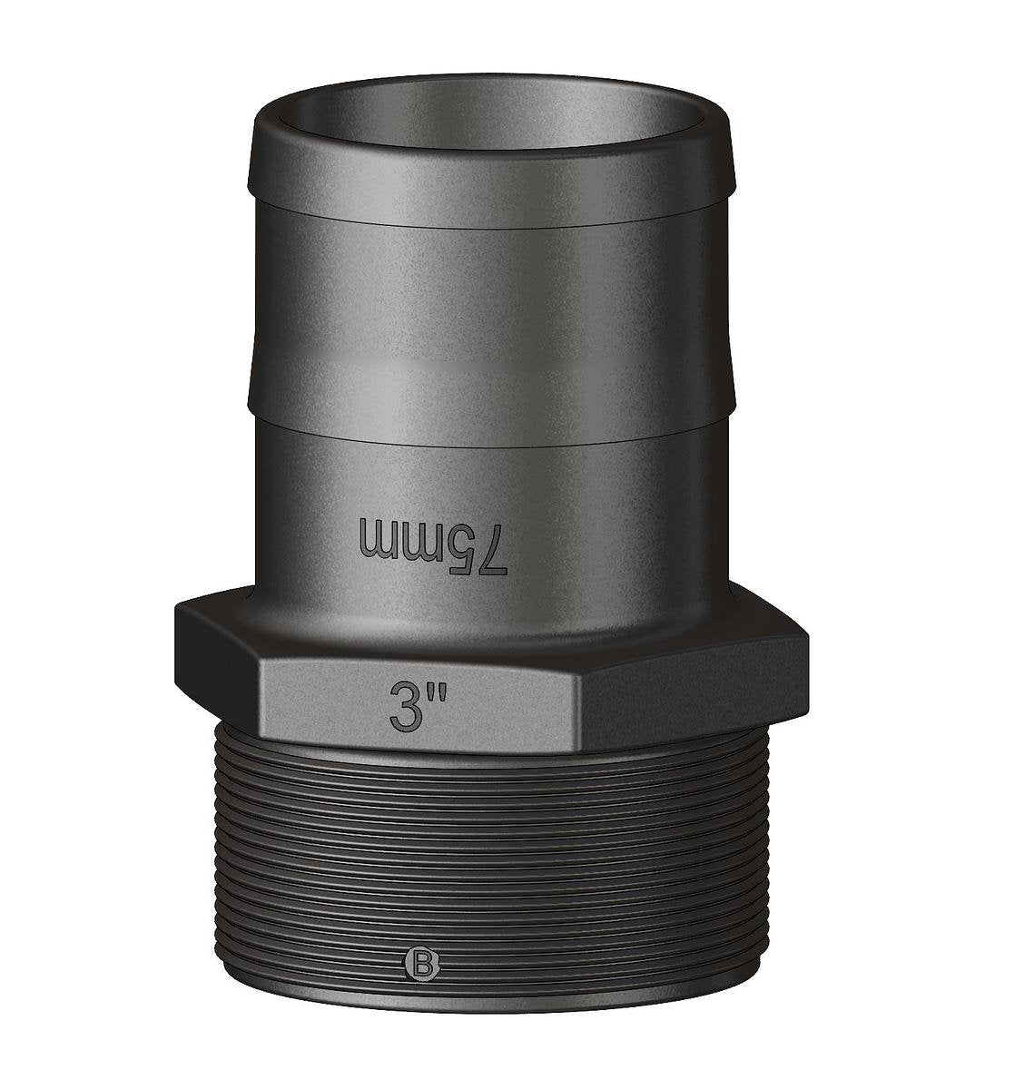 TruDesign Tail 75mm (3") 3" BSP