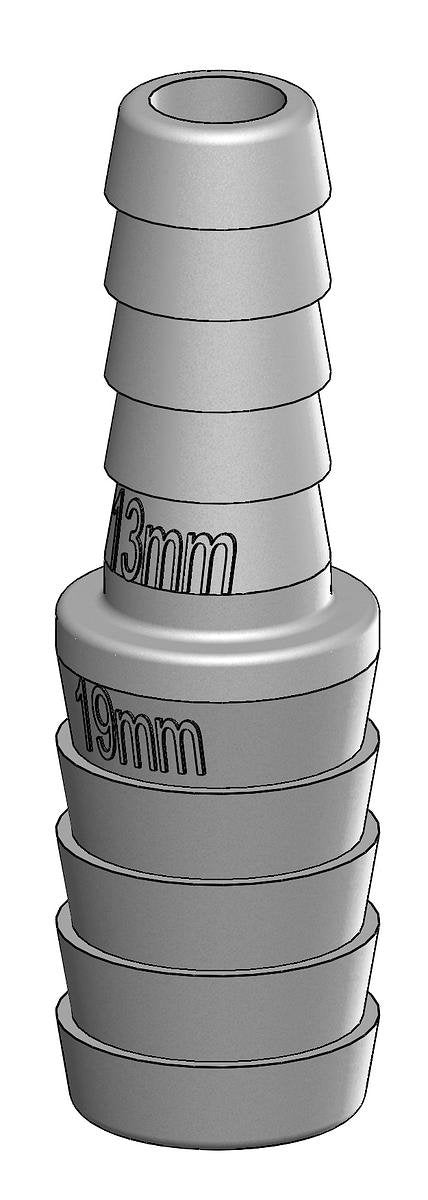 TruDesign Reducer 19–13mm White