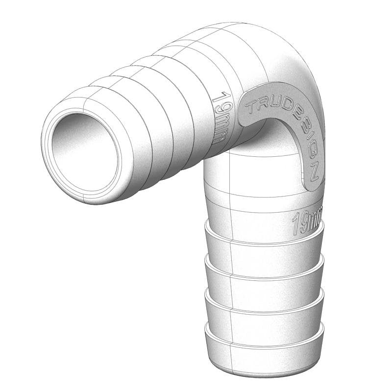 TruDesign 90° 19mm White