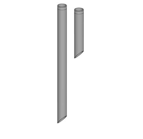 TruDesign Tank Fitting Tube 490mm