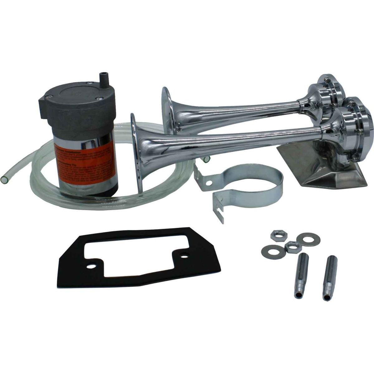 AFI Electric Air Horn with Twin Mini Trumpet (High & Low Pitch / 12V)