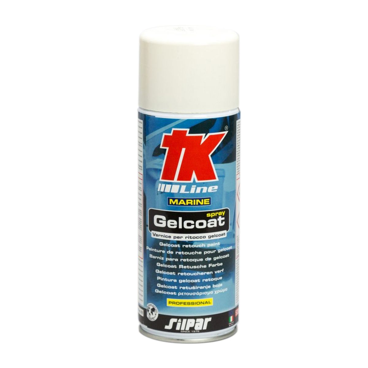 TK Gelcoat Spray Pure White 400ml 6-40203/1