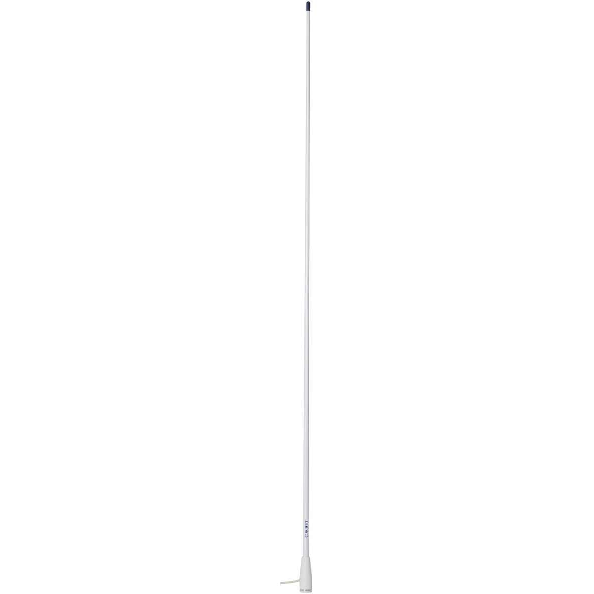 Scout KS-22 3db VHF Fibreglass Antenna 1.5M (5') with 5M Cable (White)