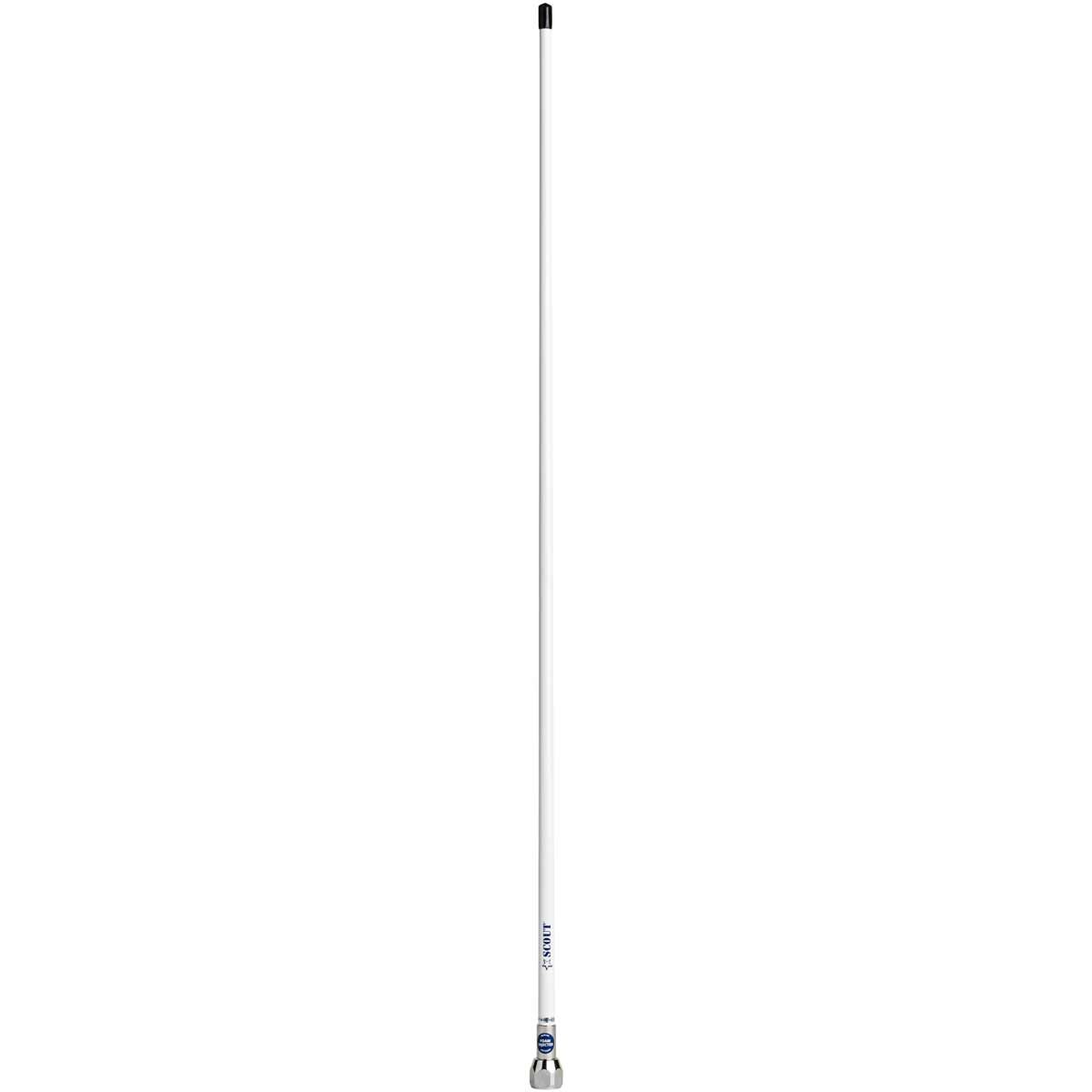 Scout Quick 1 3db VHF Fibreglass Antenna 1M with 5M Cable (White)