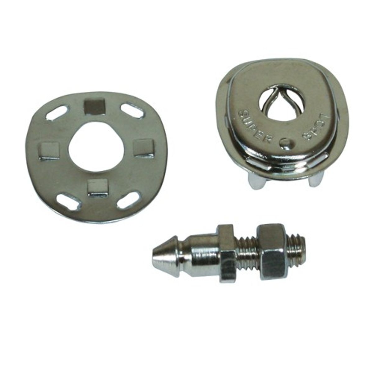 AG Lift-The-Dot Kit M5 Stud/Fabric Double Height Nickel Plated 5 Sets