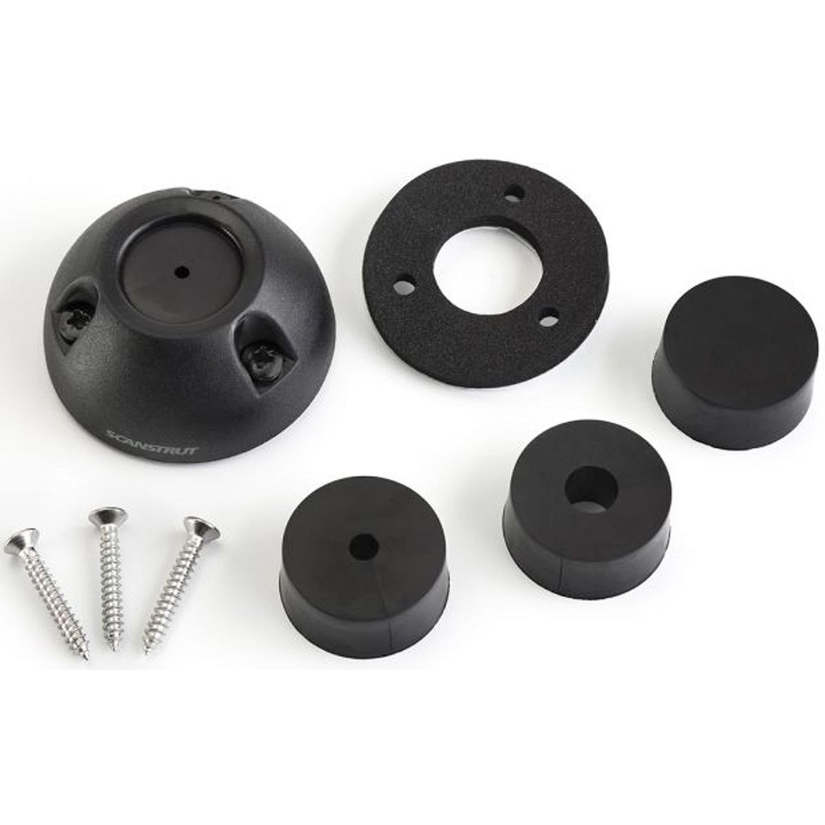 Scanstrut DS16-P-BLK Plastic Cable Gland Deck Seal (2mm-8mm / Black) 6-80528