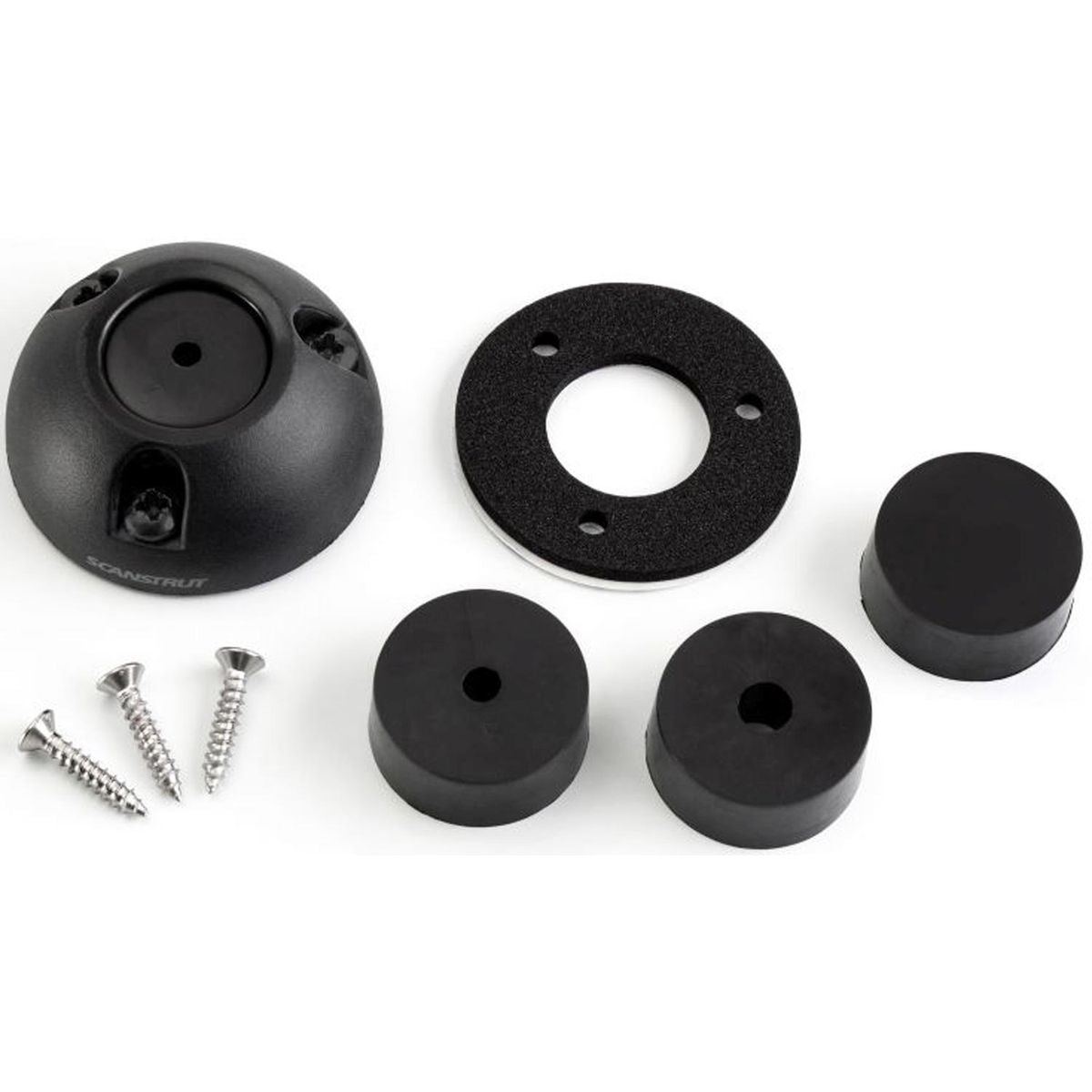 Scanstrut DS21A-P-BLK Plastic Cable Gland Deck Seal (4mm-9mm / Black) 6-80529