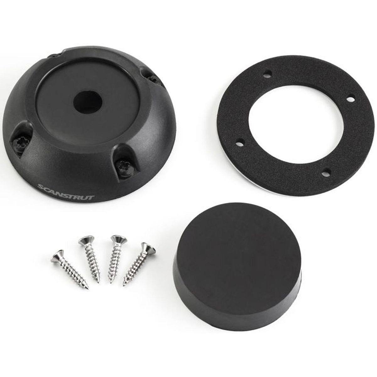 Scanstrut DS40-P-BLK Plastic Cable Gland Deck Seal (12mm-15mm / Black) 6-80532