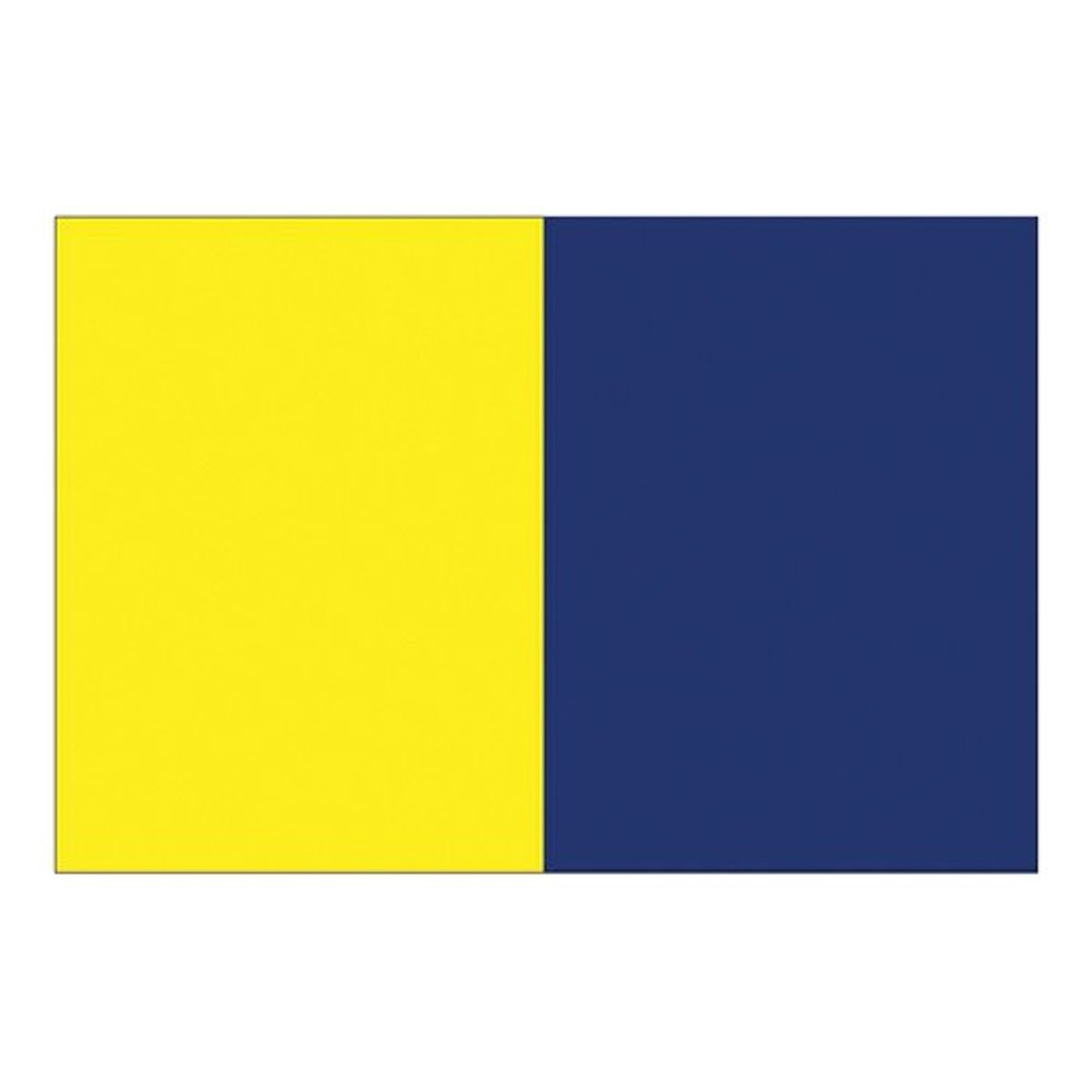 Flag International Code Signal K (30 x 45cm)
