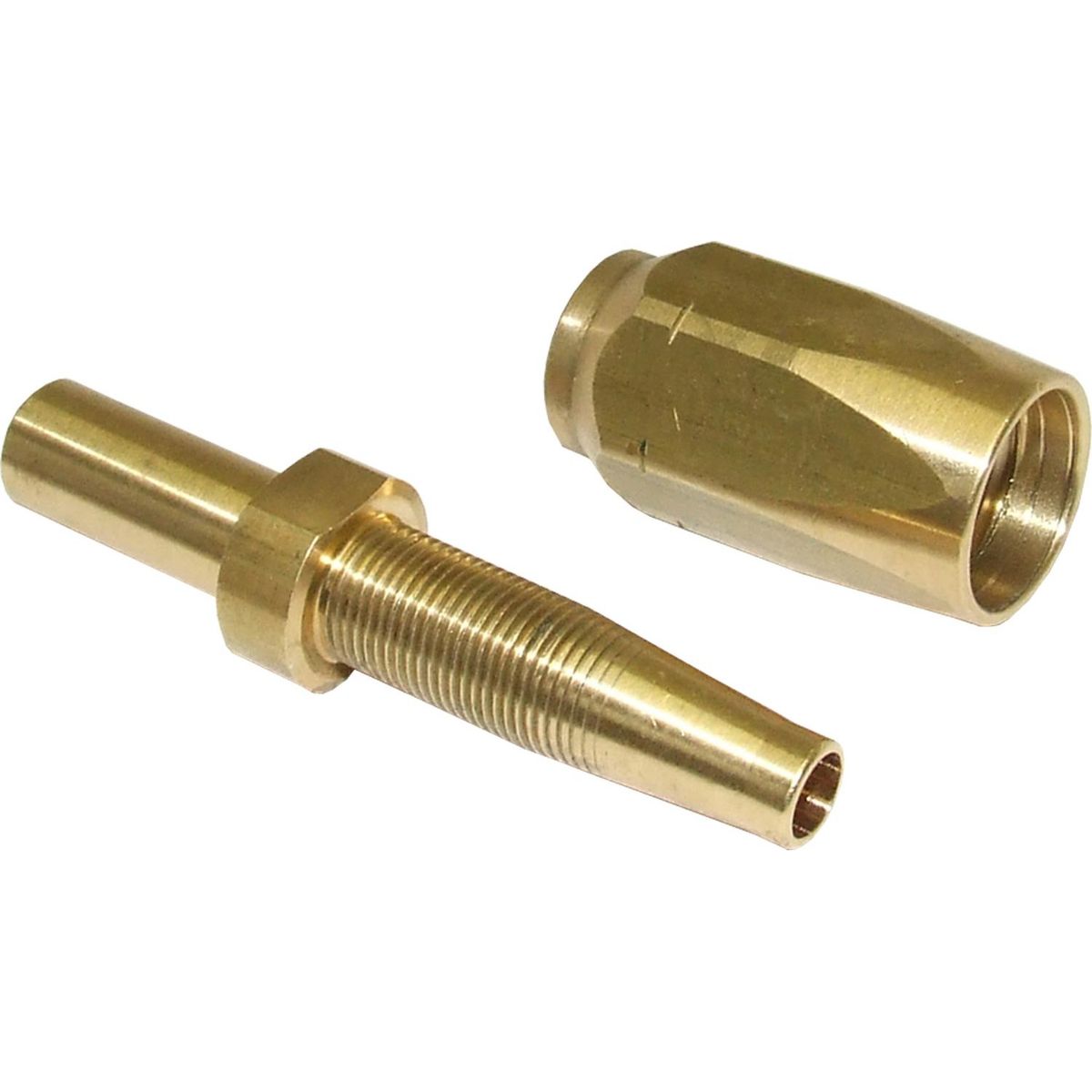Seaflow Straight End Fitting for 8mm Hydraulic Hose (10mm Spigot) 603511