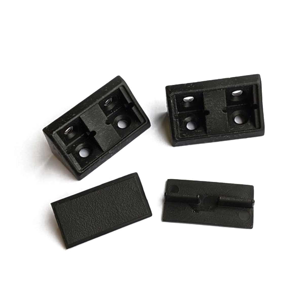 AG Double Corner Joint Body and Lid in Black 6306050
